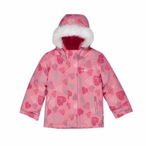 Gusti Kid’s girls Snow Ski Snowboarding pink Color JACKET 3M Thinsulate Size 3T!
